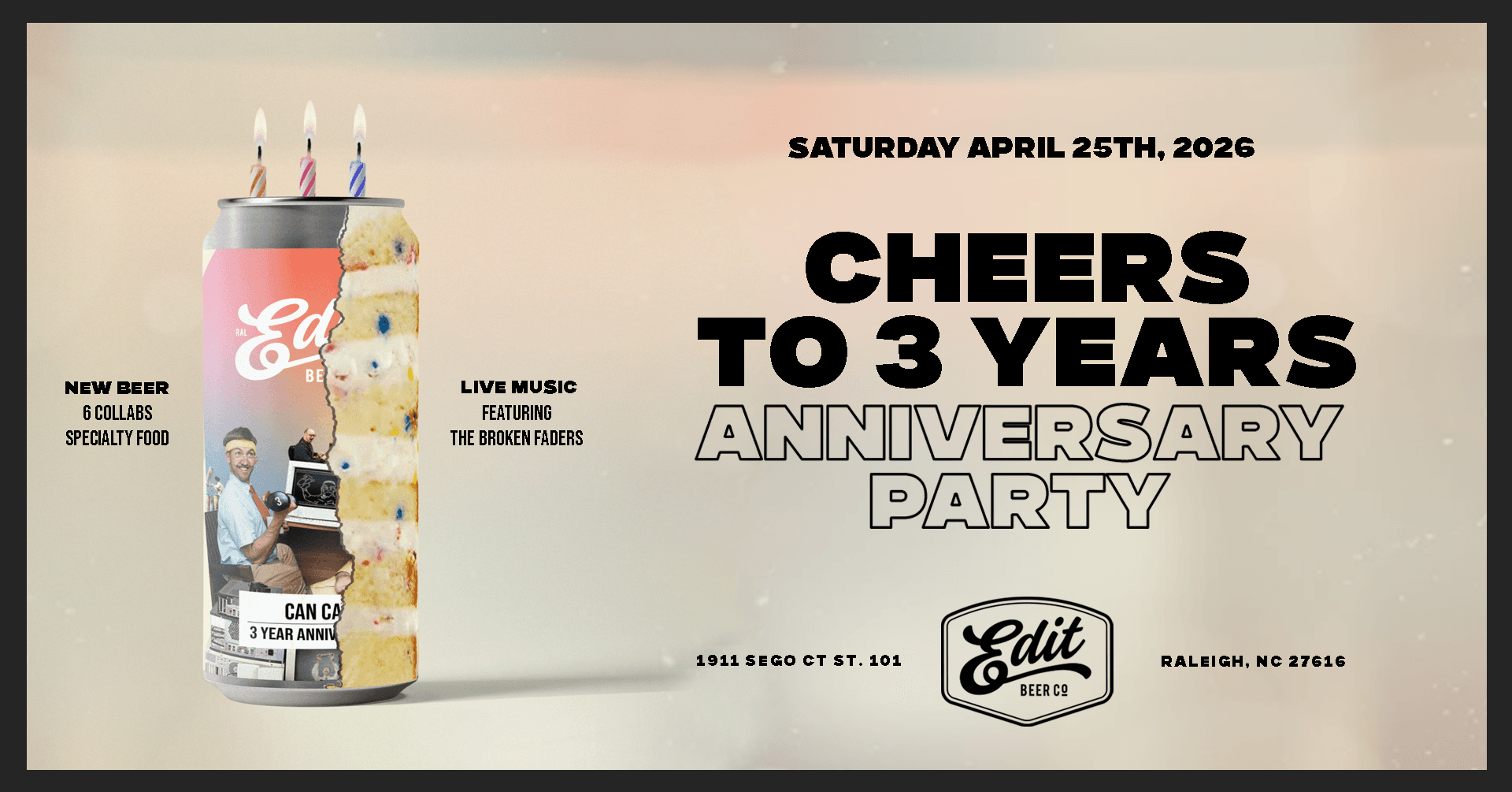 Edit Beer Co. of Raleigh