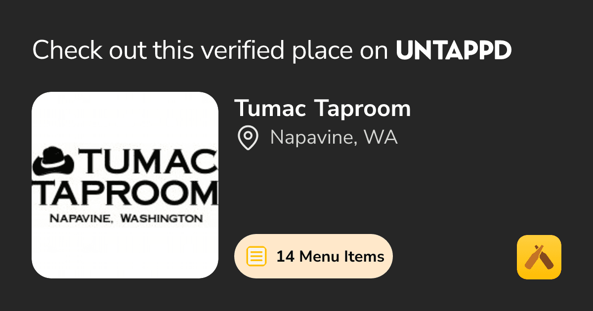 Tumac Taproom