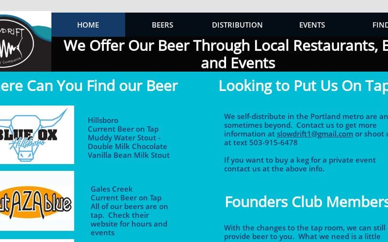 Slowdrift Brewing Company