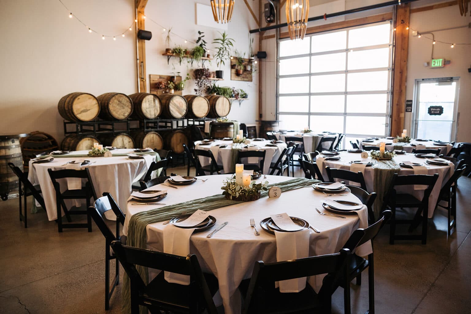 The Barrel Room Event Space at UPP Liquids